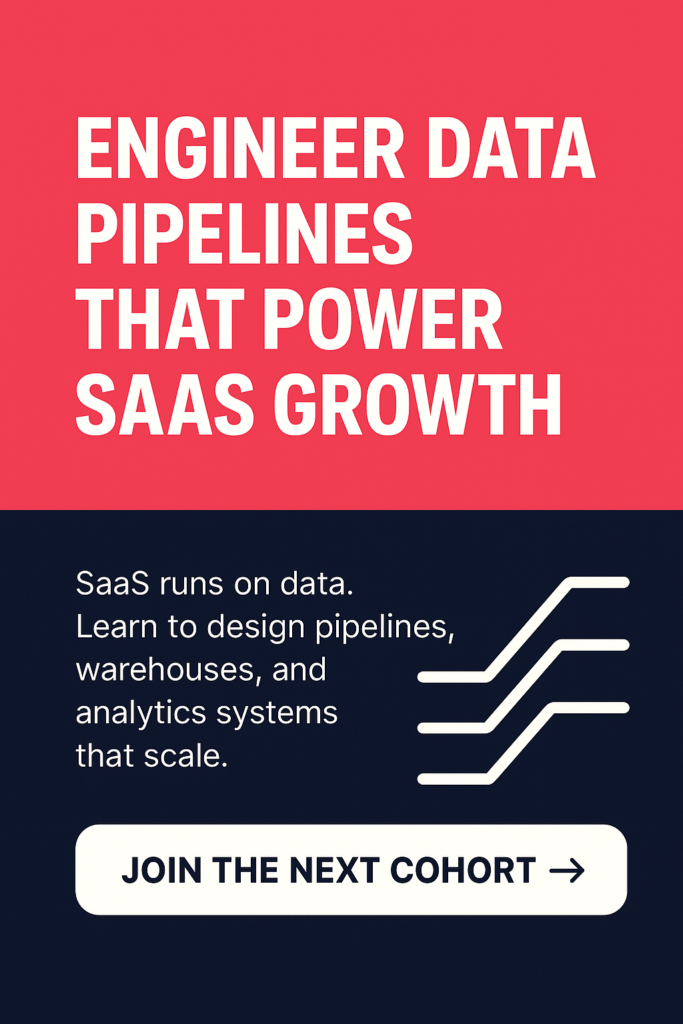 Data Engineering for SaaS course